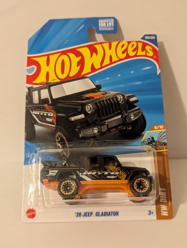 Hot Wheels 20 Jeep Gladiator Black G Case 2025