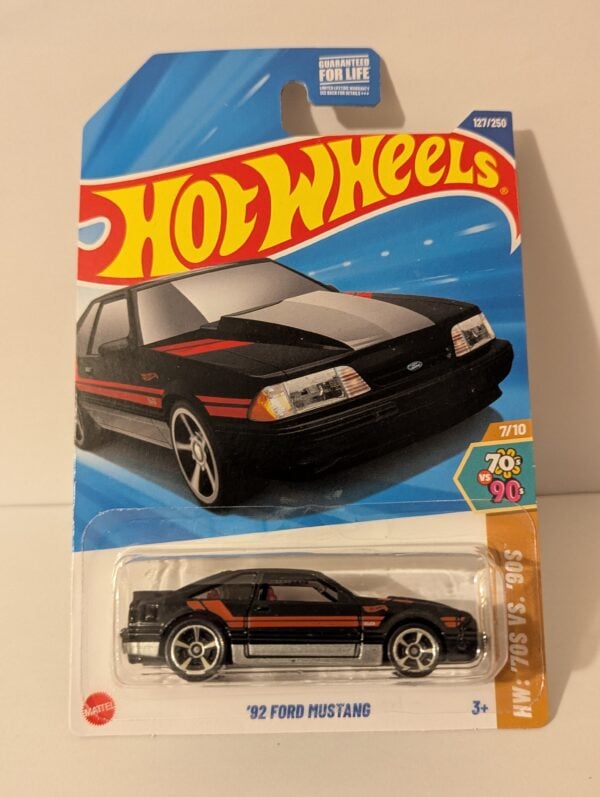 92 Ford Mustang - Hot Wheels HW:'70s VS. '90s