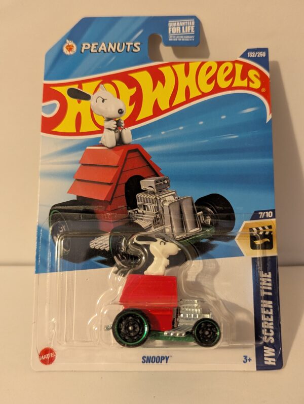Snoopy Hot Wheels 2025 F Case Car