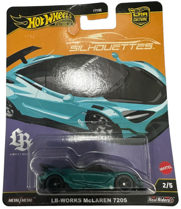 LB-Works McLaren 720s Silhouettes Hot Wheels Car Culture
