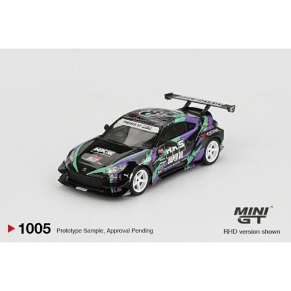 1/64 TOYOTA GR86 HKS TYPE R 2022 TOKYO AUTO SALON (RHD) BLISTER PACKAGING