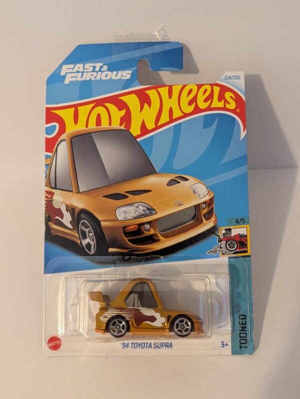 94 toyota supra tooned toy car fast and furious
