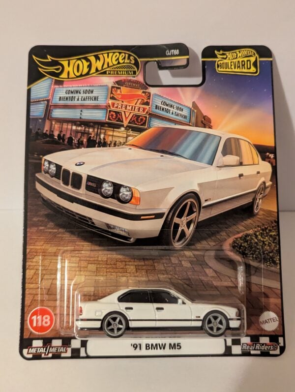 #118 Hot Wheels Boulevard 91 BMW M5