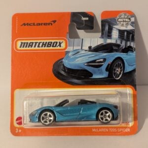 Matchbox 2021 McLaren 720S Spider Blue Toy Car