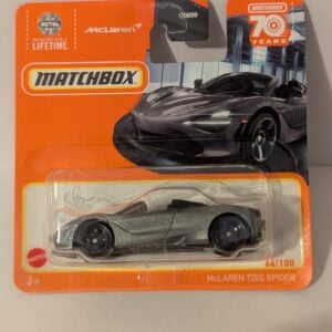 McLaren 720S Metalflake Grey 2023 Matchbox Toy Car
