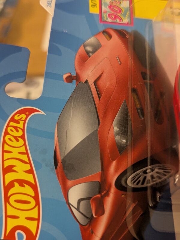 Hot Wheels McLaren F1 (Red) - Damaged Card - Image 2