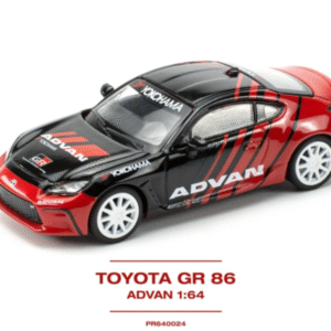 Toyota GR86 Advan Livery Pop Race Model 1:64