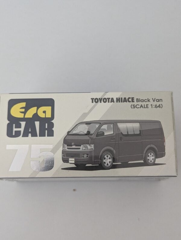 Black Toyota HiAce Model Van Era Car