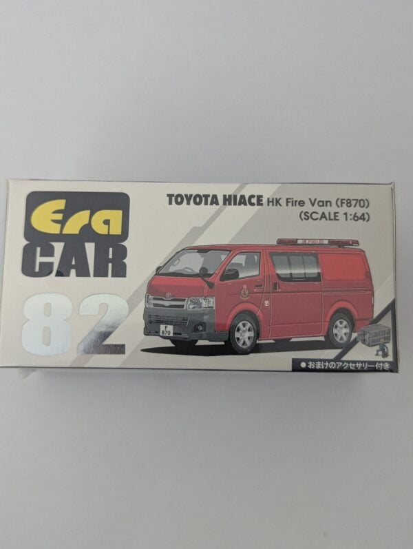 Toyota Hi Ace HK Fire Van F870 Era Car 1:64
