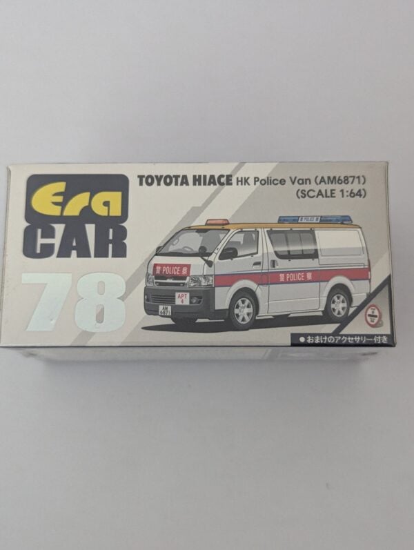 Toyota HiAce Police Van Era Car 1:64 Model