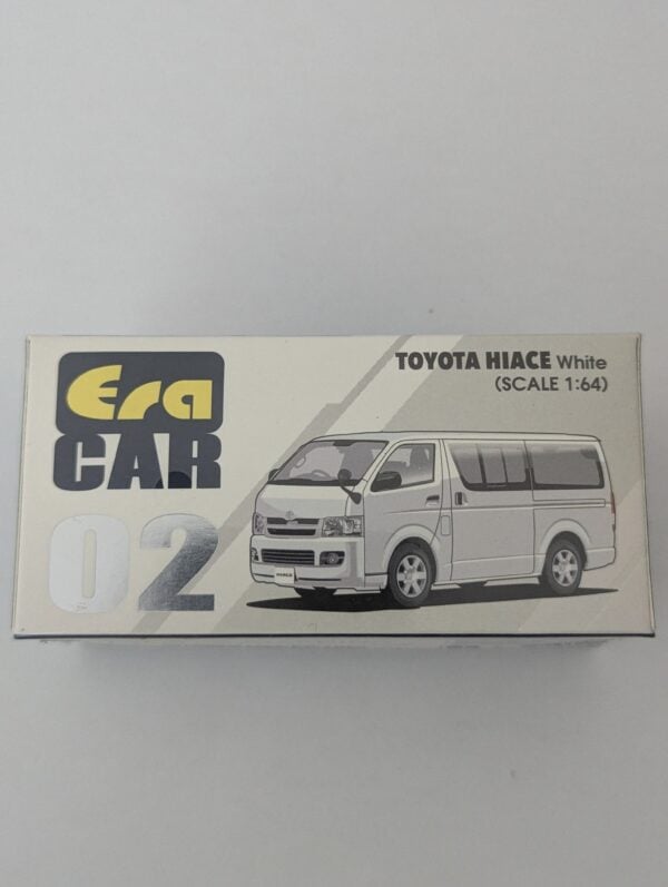 Toyota HiAce white Van Era car model