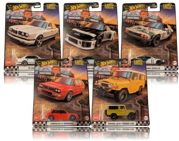 Hot Wheels Boulevard 116 to 120 Full Set