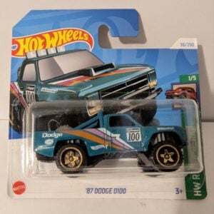 Hot Wheels 87 Dodge D100 (Green)