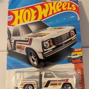 1978 Dodge Li’l Red Express Truck White Hot Wheels Truck