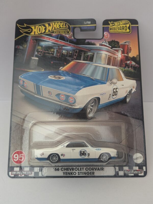 66 Chevrolet Corvair Yenko Stinger #95 Hot Wheels Boulevard