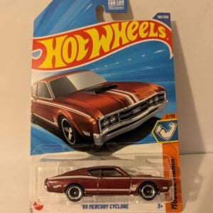 69 Mercury Cyclone Hot Wheels Toy Car 2025 G Case