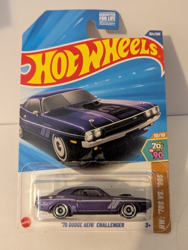 70 Dodge Hemi Challenger Hot Wheels Car 2025