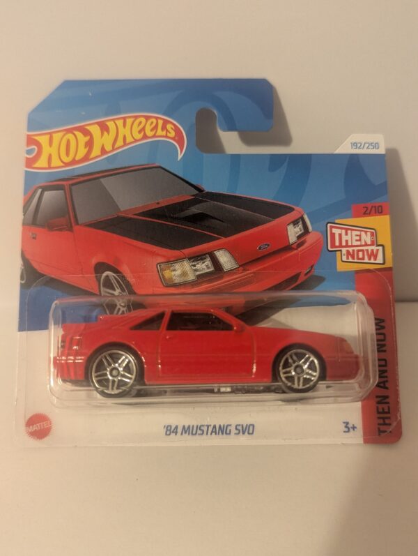 84 Mustang SVO Hot Wheels Toy Car