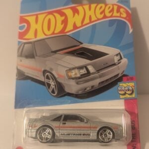 84 Mustang SVO Silver Hot Wheels Mainline