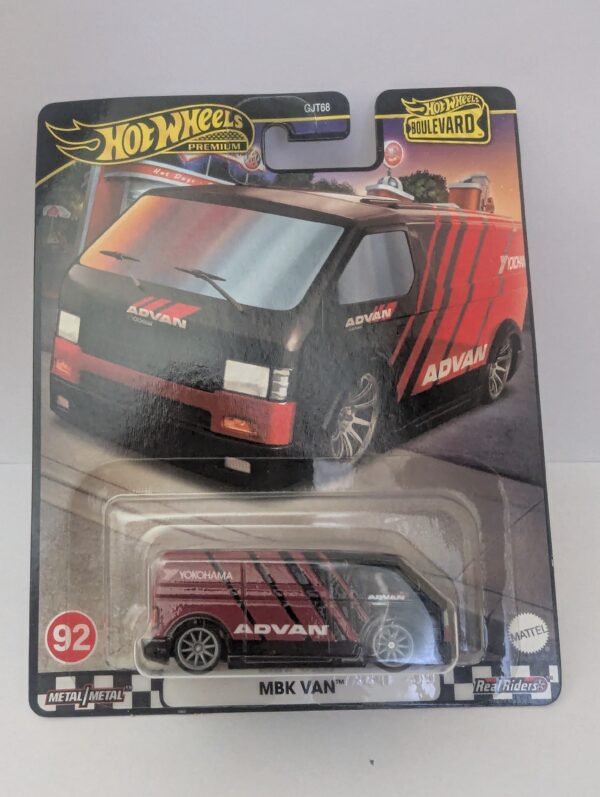 #92 Hot Wheels Boulevard MBK Van - Advan Livery