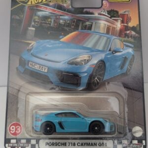 #93 Hot Wheels Boulevard Porsche 718 Cayman GT4