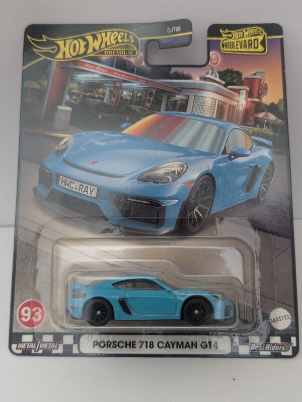 #93 Hot Wheels Boulevard Porsche 718 Cayman GT4