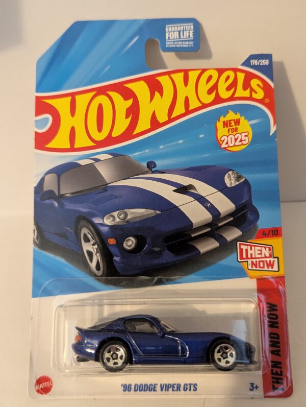 96 Dodge Viper GTS Hot Wheels Car Now For 2025