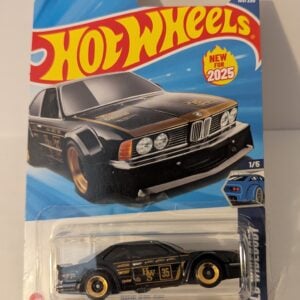 BMW 635 CSI Black & Gold Hot Wheels Car 2025