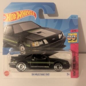 Hot Wheels 84 Mustang SVO Black