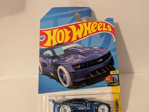 Hot Wheels Custom 11 Camaro (Blue) - Image 3