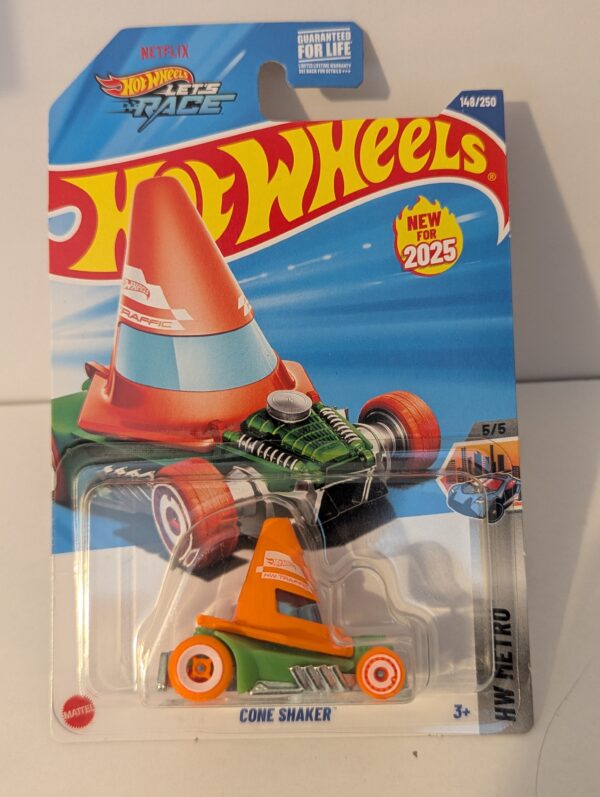 Hot Wheels Cone Shaker Toy Car 2025 H Case