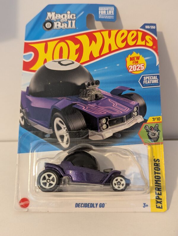 Hot Wheels Decidedly Go 8 Ball Toy Car