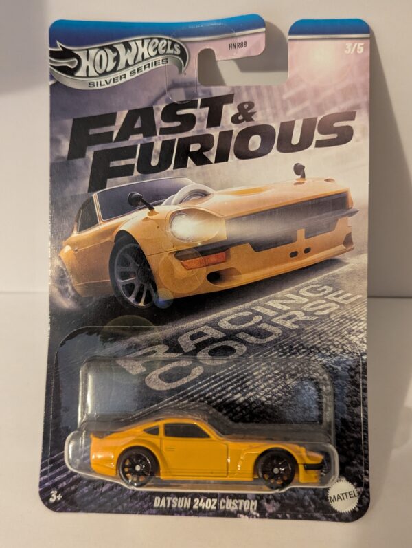 Hot Wheels Fast & Furious Racing course Datsun 240Z Custom