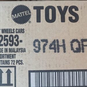 Hot Wheels H Case Long Card Sealed Case x72 Cars