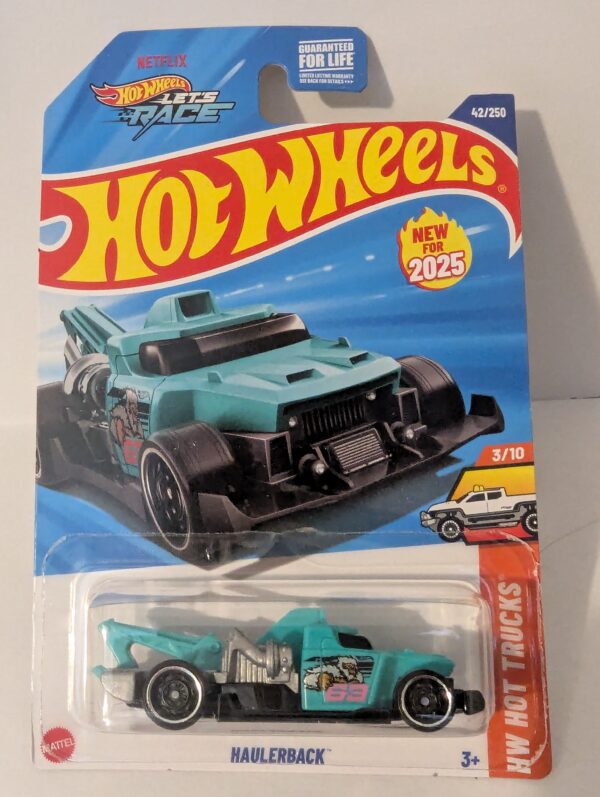 Hot Wheels Haulerback Toy Car