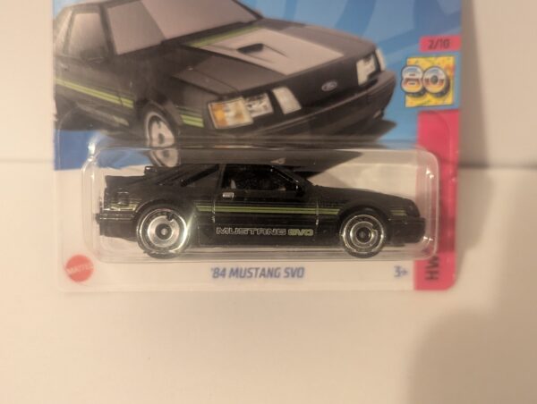 Hot Wheels 84 Mustang SVO (Black) - Image 3