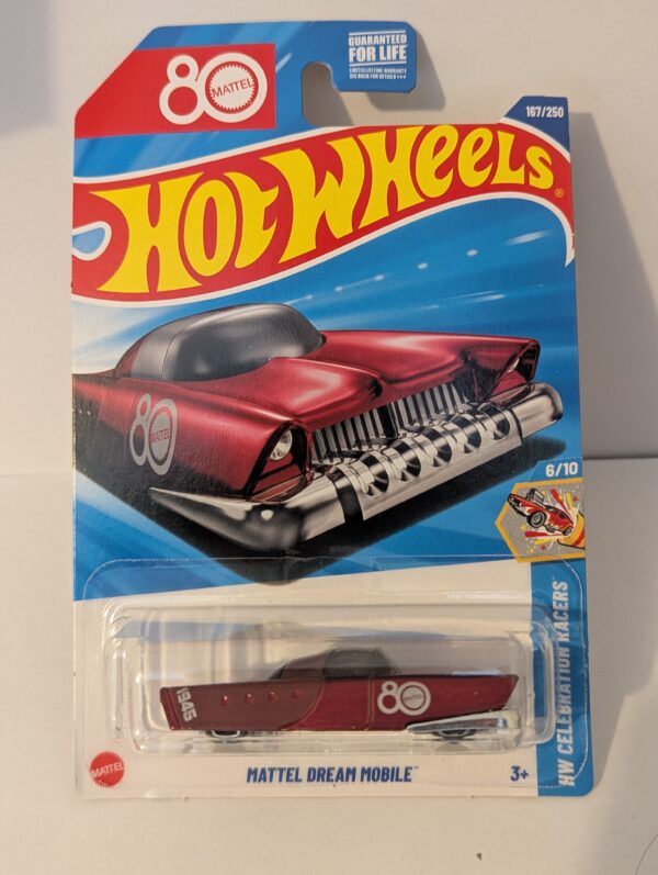 Mattel Dream Mobile - Mattel 80 Year Anniversary Car - Hot Wheels