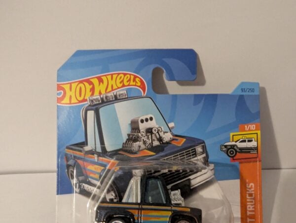 Tooned Chevy Silverado Card Art