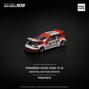 Pandem Civic EG6 V1.5 (Idemitsu Motion Infinite) Pop Race 212